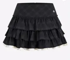 Andwang Charm Frill Culotte MiniSkirtのサムネイル