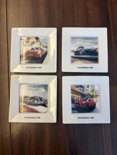 PORSCHE ポルシェ プレート 4枚セットのサムネイル