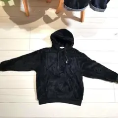 メンズ　レディース　U.S. POLO ASSN. フリースパーカー M 黒