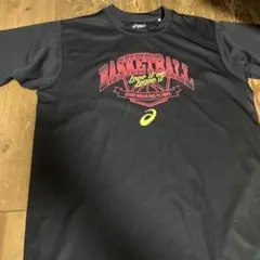 asics バスケットボール シャツ 150 ブラック