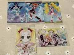 盤*で様 プリキュアウエハース12 ふたりはプリキュアMaxHeart 5枚まと