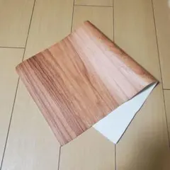 テーブルクロス　木目調　切れ端