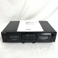 最終値下げ　ソニー　カセットデッキ　TC-WE725 整備動作品 最終値下げ ソニー カセットデッキ TC-WE725 整備動作品 - メルカリ