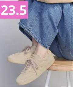 国内EXCLUSIVE アディダスSAMBA OG サンバ　ベージュ　23.5