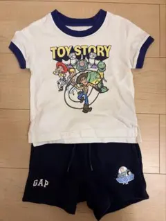 baby GAP トイストーリー Tシャツ&短パン 80cm