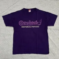 Devilock プリント入り パープル Tシャツ L