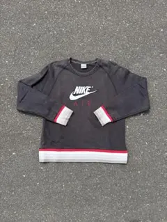 00s NIKE AIR スウェット トレーナー XL 短丈 Y2K 古着