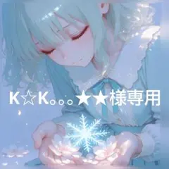 K☆K。。。★★様専用ページ