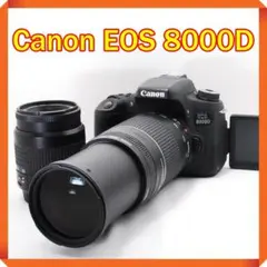 Canon EOS 8000D ダブルレンズ Wi-Fi搭載 ショット5066回 Canon EOS 8000D ダブルレンズ Wi-Fi搭載 ショット5066回 - メルカリ