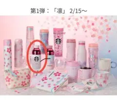 Starbucks サクラ2019ダブルウォールステンレスボトルフライングペタル