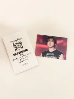 Stray Kids dominATE映画入場者プレゼントトレカ チャンビン