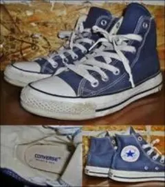 コンバース USA企画 DESIGNED IN USA 紺 ALLSTAR HI