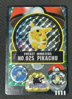 当時物 ポケモン シールダス ピカチュウ NO.025 当時物 ポケモン シールダス ピカチュウ NO.025 - メルカリ