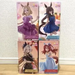 【新品未開封】ラウンドワン限定フィギュアウマ娘Trio-Try-iT 4種セット