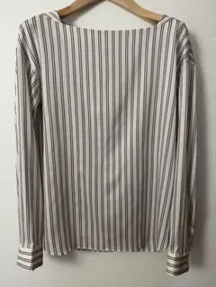 UNTITLED ストライプ　長袖 ブラウス　サイズ2