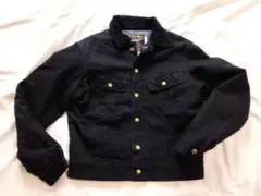 ブラックデニムジャケット