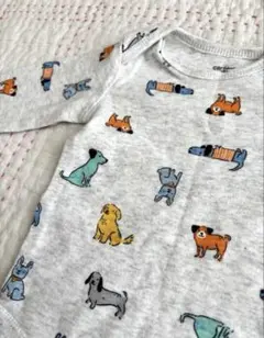Carter's ベビー ロンパース 犬柄 長袖のサムネイル