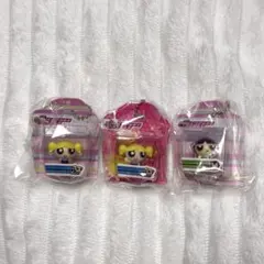 パワーパフガールズ　ブリスターチャーム　ガチャ　3点セット