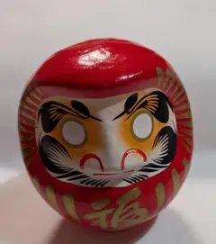 達磨 だるま 置物 赤色 福 縁起物 高さ12cm