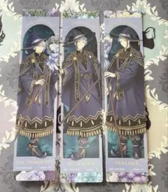 ツイステ ブルームバースデー 特典 クリアしおり アズール ジェイド フロイド