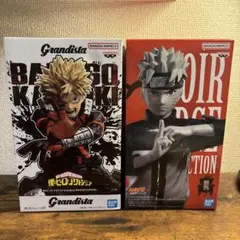 NARUTO ナルト 疾風伝 うずまきナルト 爆豪勝己 フィギュア 2種セット