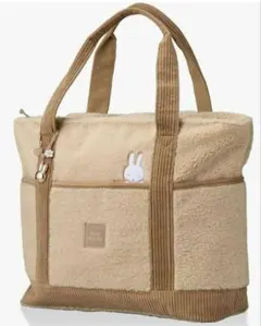 ★新品未使用★ハピタス ミッフィー ボアトートバッグ Lサイズ