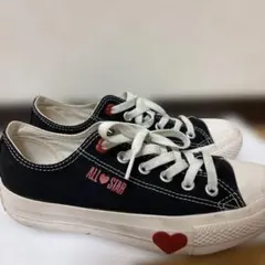 正規品CONVERSEコンバース♥️ハートスニーカー24.0cmのサムネイル