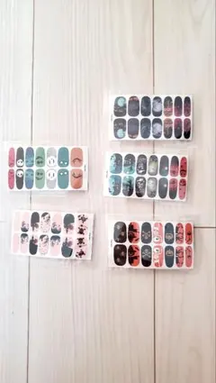 Halloweenネイルシール5点セット❤