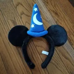 ミッキーマウス　魔法使い帽子　カチューシャ　ディズニー