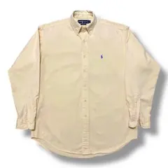 90s Polo Ralph Lauren コットンツイルシャツ ボタンダウン