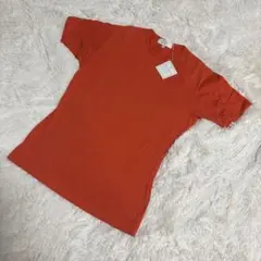 【新品タグ付✨️】ニナリッチ Nina Ricci 半袖 カットソー オレンジ