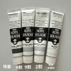 TURNER アクリルガッシュ 4色セット
