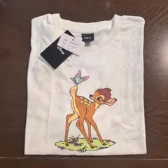 Disney バンビ Tシャツ オフホワイト