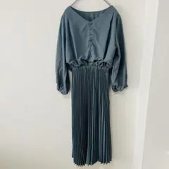 natural couture ナチュラルクチュール ☆ プリーツワンピース