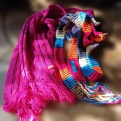 PERSON'S ピンクOrdinaryFederationマフラー2点セット