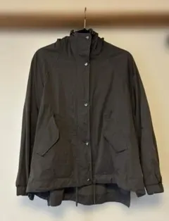 ZARA フード付きダークグレー ジャンパー XS