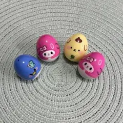 サンリオ おきあがりこぼし 4個 セット❣️