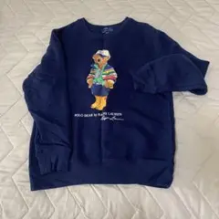Ralph Lauren Polo Bear パーカー 10-12 ネイビーのサムネイル