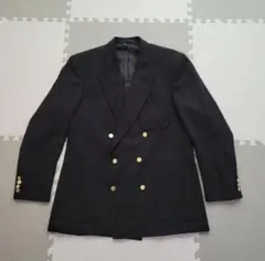 【️年代物】BURBERRY　濃紺 ダブルブレストブレザー　Men's