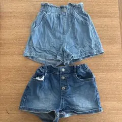 GU ハーフパンツ　120 セット