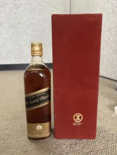ジョニーウォーカー ブラックラベル＆レッドラベル 1970年代製　未開栓 10 食品・飲料・酒 ジョニーウォーカー ブラックラベル＆レッド