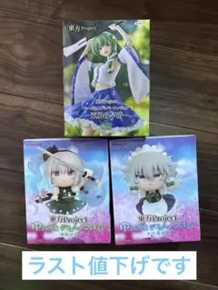 東方Project 東風谷早苗 魂魄妖夢 十六夜咲夜 フィギュア