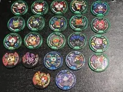 妖怪ウォッチ　妖怪メダル　ジバニャン　他ニャン系妖怪22枚