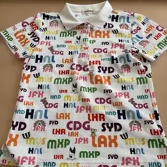 M.U SPORTS 半袖ポロシャツ 総柄 40