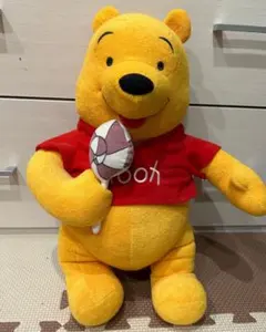 プーさん ぬいぐるみ 大きめ 2002年製Disneyディズニー Disney ディズニー POOH くまのプーさん ぬいぐるみ LLサイズ