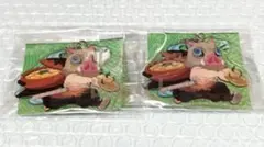 《2個セット》鬼滅の刃 全集中展 ご当地アクリルチャーム 東京 嘴平伊之助