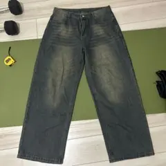 ワイド　デニム　menes　Jaded London　Acne Studios似