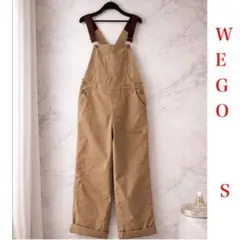 【WEGO】チノオーバーオール オールインワン サロペット S