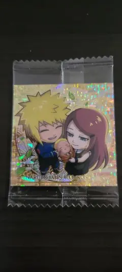 ナルトウエハース　CRナルト&ミナト&クシナ+おまけ
