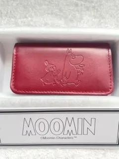 MOOMIN レザーキーケース 赤 ムーミン リトルミィ